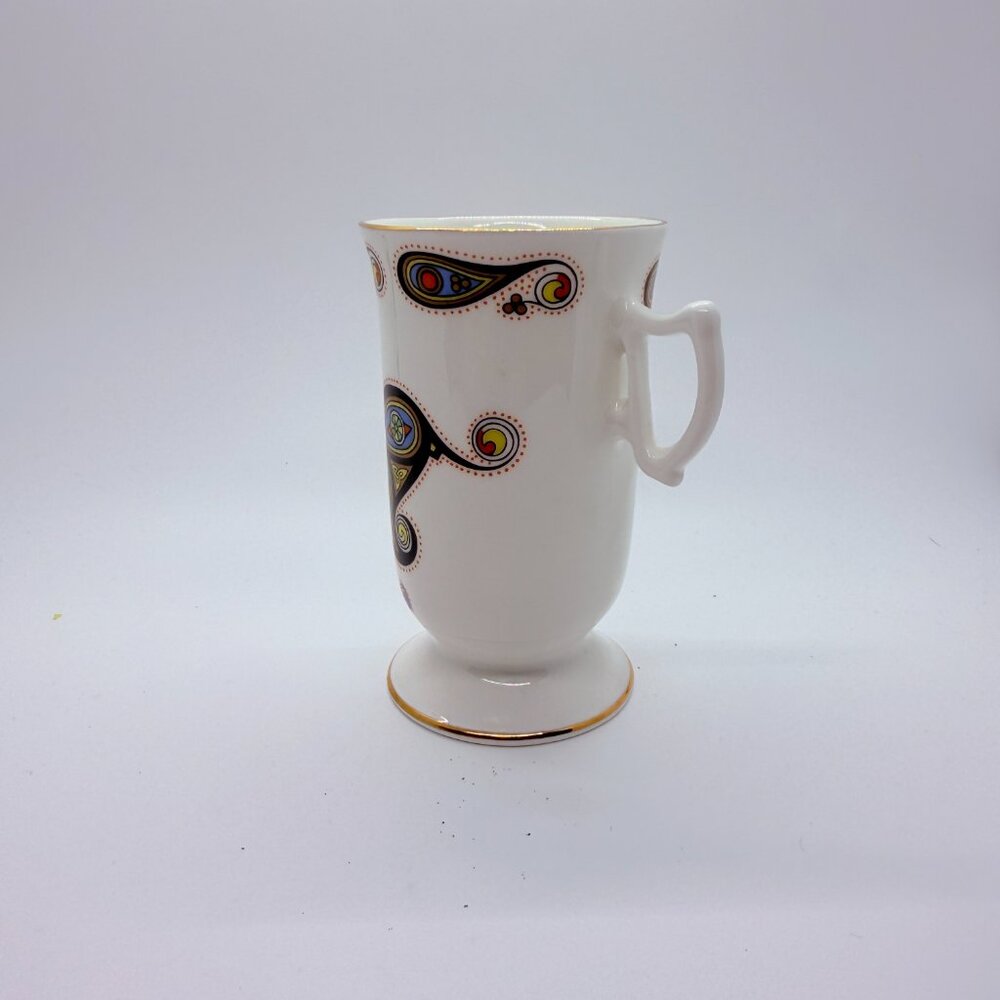 Celtic Teacup - Royal Tara Vintage, Book of Kells Design with Gold Rim - Picture 4 of 10